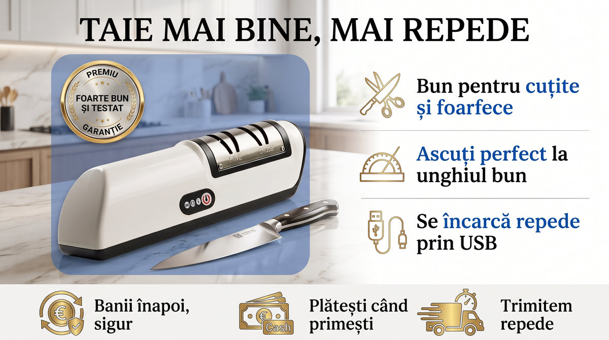 Ascuțitor Electric Profesional pentru Cuțite