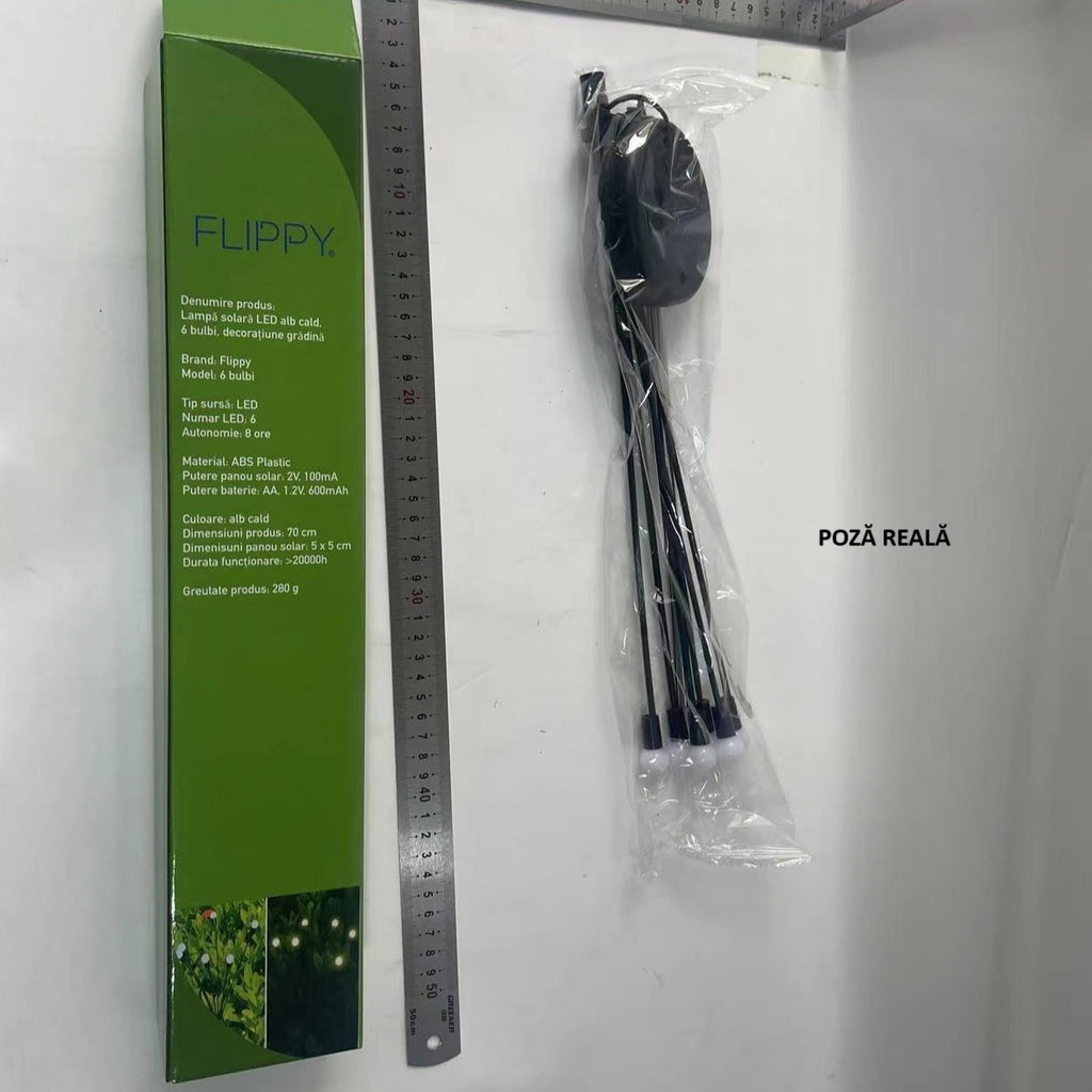 Detaliu bec decoratiune solara gradina